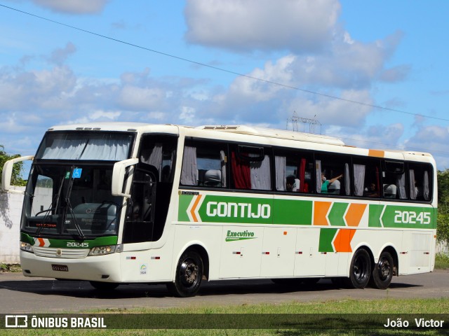 Empresa Gontijo de Transportes 20245 na cidade de Teresina, Piauí, Brasil, por João Victor. ID da foto: 7591641.