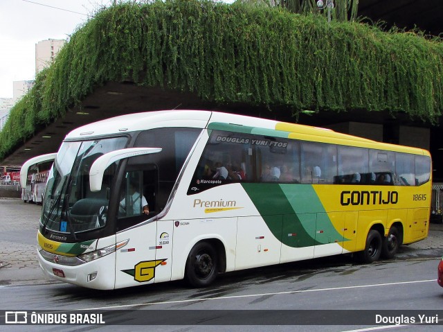 Empresa Gontijo de Transportes 18615 na cidade de Belo Horizonte, Minas Gerais, Brasil, por Douglas Yuri. Número da foto: #7590911.