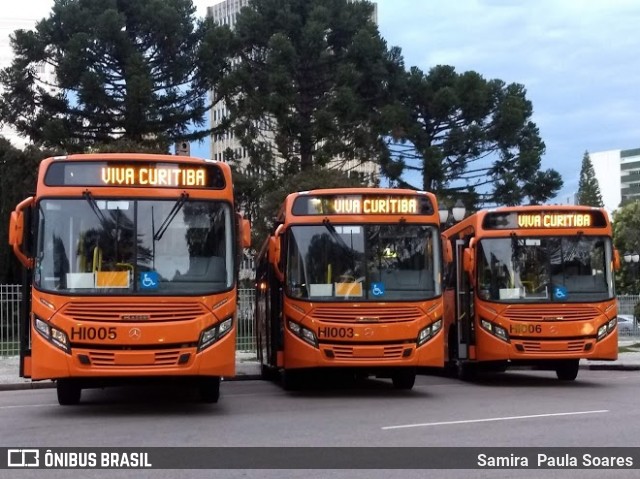 Auto Viação Redentor HI005 na cidade de Curitiba, Paraná, Brasil, por Samira  Paula Soares. Número da foto: #7591440.