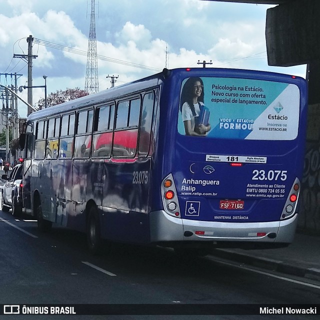 Ralip Transportes Rodoviários 23.075 na cidade de Itapevi, São Paulo, Brasil, por Michel Nowacki. ID da foto: 7595163.