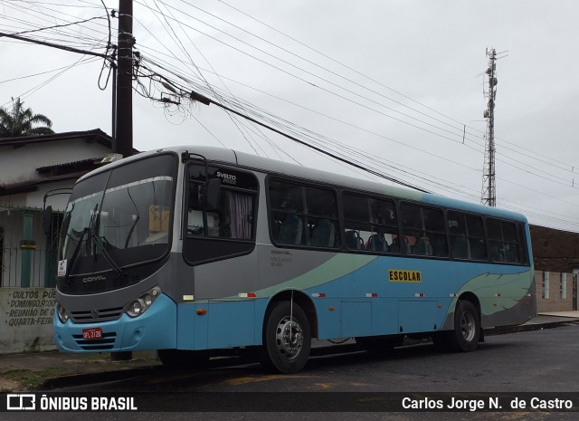 Ônibus Particulares OFL2128 na cidade de Igarapé-Açu, Pará, Brasil, por Carlos Jorge N.  de Castro. Número da foto: #7593651.