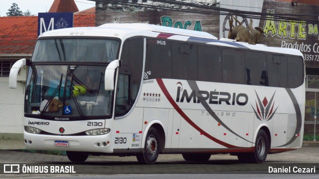 Império Turismo 2130 na cidade de Brusque, Santa Catarina, Brasil, por Daniel Cezari. ID da foto: 7594822.