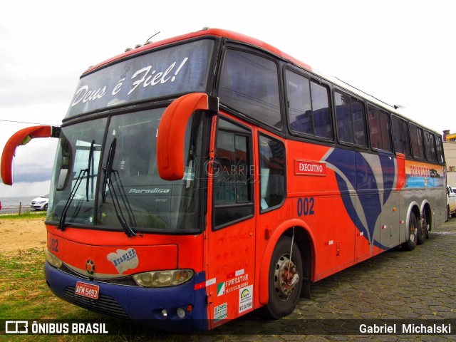Ryanlur Turismo 002 na cidade de Matinhos, Paraná, Brasil, por Gabriel Michalski. Número da foto: #7593530.