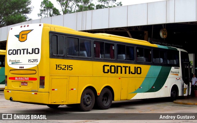 Empresa Gontijo de Transportes 15215 na cidade de Perdões, Minas Gerais, Brasil, por Andrey Gustavo. ID da foto: 7594604.