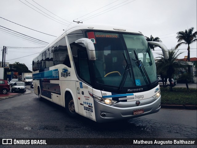 Auto Viação Bragança 11005 na cidade de Bragança Paulista, São Paulo, Brasil, por Matheus Augusto Balthazar. Número da foto: #7594679.