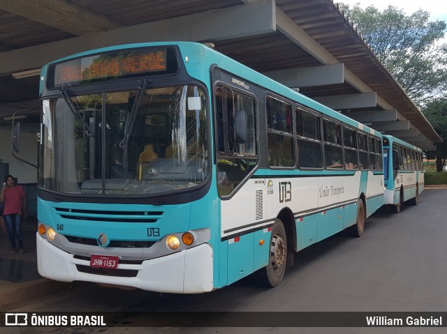 UTB - União Transporte Brasília 040 na cidade de Brazlândia, Distrito Federal, Brasil, por William Gabriel. Número da foto: #7593682.