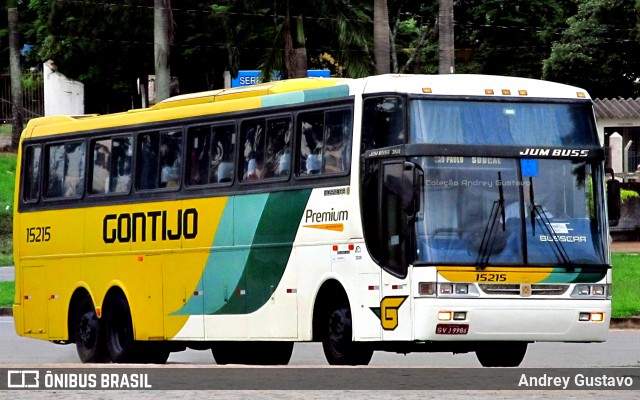 Empresa Gontijo de Transportes 15215 na cidade de Perdões, Minas Gerais, Brasil, por Andrey Gustavo. Número da foto: #7594586.