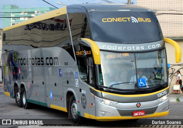 RodeRotas - Rotas de Viação do Triângulo 1305 na cidade de Belém, Pará, Brasil, por Darlan Soares. ID da foto: 7594775.