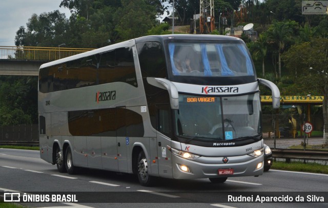 Kaissara - Viação Caiçara 2040 na cidade de Santa Isabel, São Paulo, Brasil, por Rudnei Aparecido da Silva. Número da foto: #7593108.