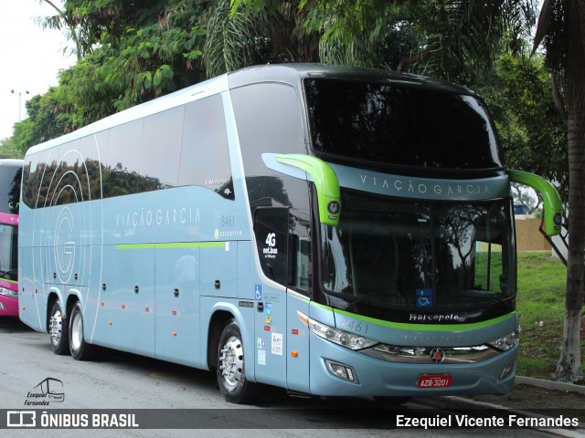 Viação Garcia 8461 na cidade de São Paulo, São Paulo, Brasil, por Ezequiel Vicente Fernandes. Número da foto: #7668865.