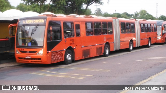 Araucária Transportes Coletivos LE846 na cidade de Curitiba, Paraná, Brasil, por Lucas Weber Calizario. ID da foto: 7671172.