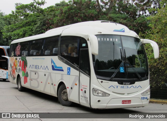 Viação Atibaia São Paulo 1514 na cidade de São Paulo, São Paulo, Brasil, por Rodrigo  Aparecido. Número da foto: #7668736.