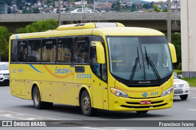 Biguaçu Transportes Coletivos Administração e Participação 1015 na cidade de Florianópolis, Santa Catarina, Brasil, por Francisco Ivano. ID da foto: 7671100.