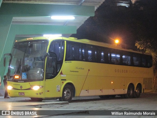 Viação Itapemirim 5853 na cidade de Caratinga, Minas Gerais, Brasil, por Willian Raimundo Morais. ID da foto: 7669040.