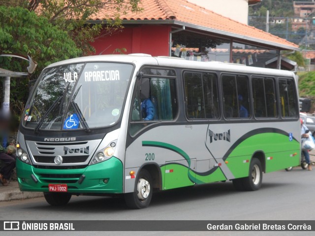 Turin Transportes 200 na cidade de Ouro Preto, Minas Gerais, Brasil, por Gerdan Gabriel Bretas Corrêa. Número da foto: #7667213.