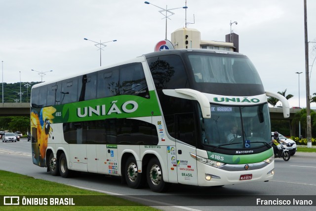 Empresa União de Transportes 4185 na cidade de Florianópolis, Santa Catarina, Brasil, por Francisco Ivano. Número da foto: #7671083.