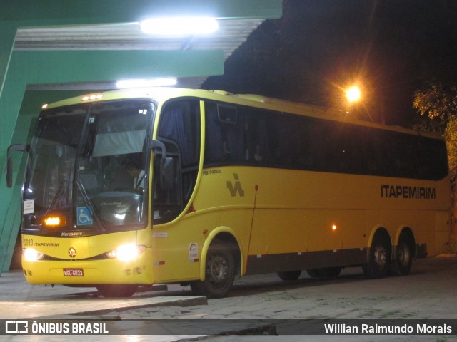 Viação Itapemirim 5023 na cidade de Caratinga, Minas Gerais, Brasil, por Willian Raimundo Morais. ID da foto: 7669065.