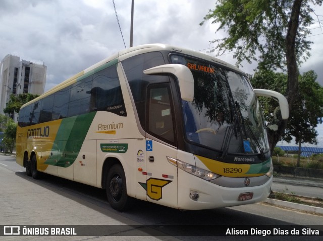 Empresa Gontijo de Transportes 18290 na cidade de Natal, Rio Grande do Norte, Brasil, por Alison Diego Dias da Silva. Número da foto: #7664840.
