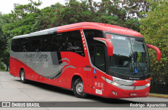 Empresa de Ônibus Pássaro Marron 5929 na cidade de São Paulo, São Paulo, Brasil, por Rodrigo  Aparecido. ID da foto: 7668749.