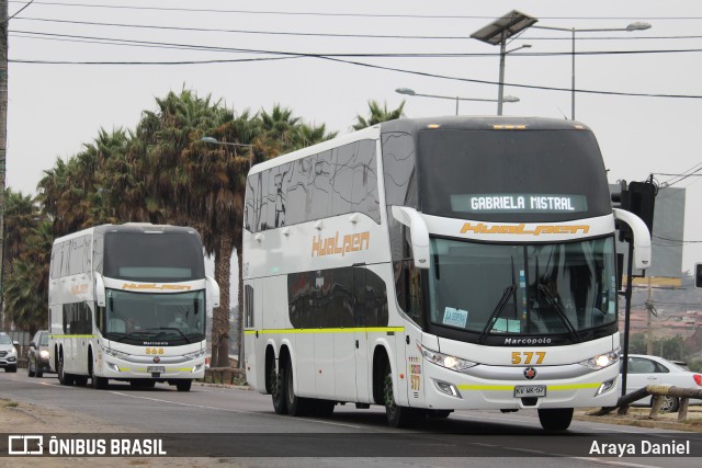 Buses Hualpén 577 na cidade de Coquimbo, Elqui, Coquimbo, Chile, por Araya Daniel . ID da foto: 7667425.