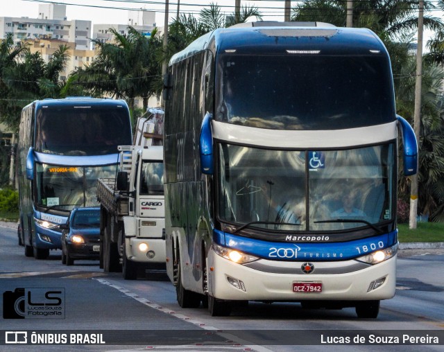 2001 Transportes e Turismo 1800 na cidade de Campos dos Goytacazes, Rio de Janeiro, Brasil, por Lucas de Souza Pereira. ID da foto: 7671123.