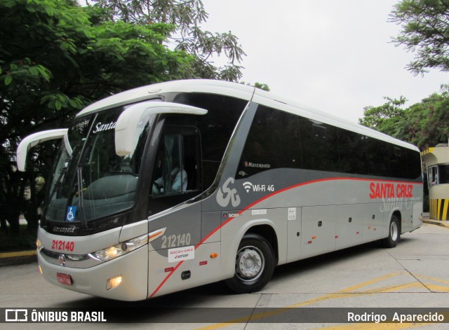 Viação Santa Cruz 212140 na cidade de São Paulo, São Paulo, Brasil, por Rodrigo  Aparecido. Número da foto: #7667149.