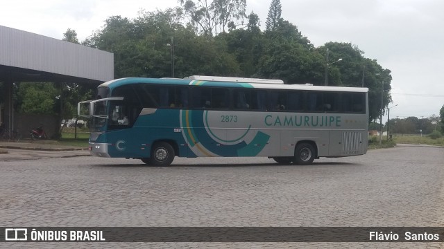 Auto Viação Camurujipe 2873 na cidade de Cruz das Almas, Bahia, Brasil, por Flávio  Santos. ID da foto: 7666700.