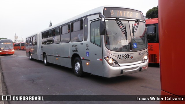 Auto Viação Mercês MR801 na cidade de Curitiba, Paraná, Brasil, por Lucas Weber Calizario. Número da foto: #7671200.