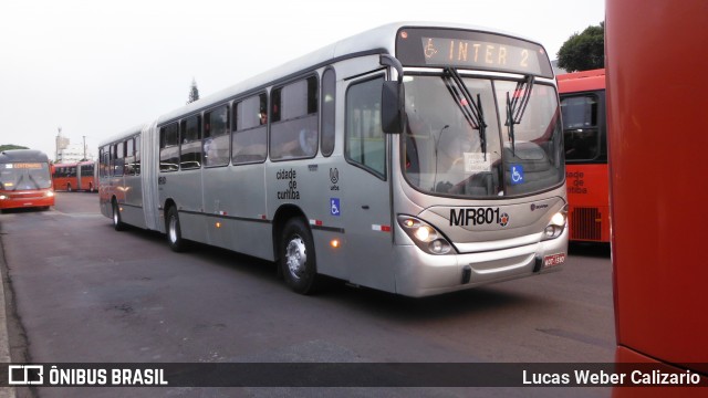 Auto Viação Mercês MR801 na cidade de Curitiba, Paraná, Brasil, por Lucas Weber Calizario. ID da foto: 7671200.