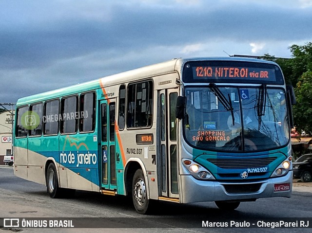 Expresso Rio de Janeiro RJ 142.037 na cidade de Itaboraí, Rio de Janeiro, Brasil, por Marcus Paulo - ChegaParei RJ. Número da foto: #7664912.