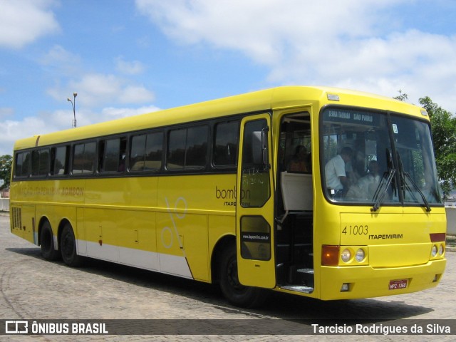 Viação Itapemirim 41003 na cidade de Vitória da Conquista, Bahia, Brasil, por Tarcisio Rodrigues da Silva. Número da foto: #7666044.