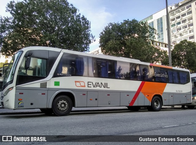 Evanil Transportes e Turismo RJ 132.051 na cidade de Rio de Janeiro, Rio de Janeiro, Brasil, por Gustavo Esteves Saurine. Número da foto: #7669285.