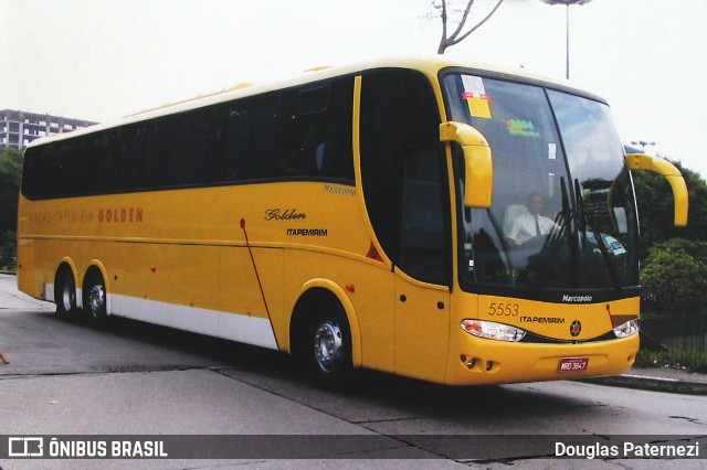 Viação Itapemirim 5553 na cidade de São Paulo, São Paulo, Brasil, por Douglas Paternezi. Número da foto: #7668659.