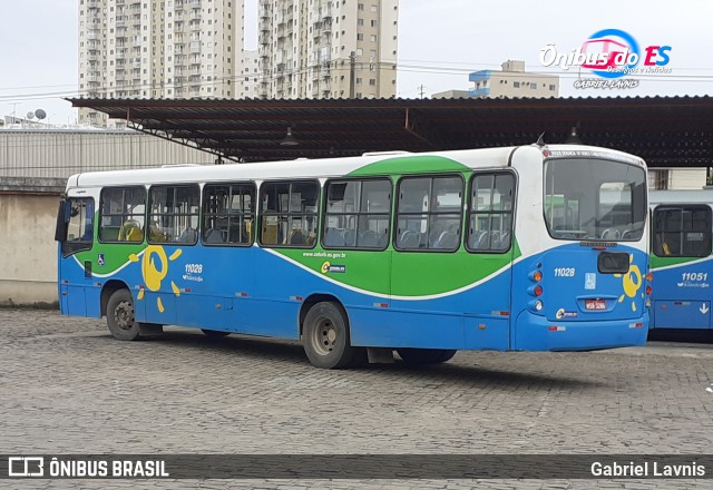 Metropolitana Transportes e Serviços 11028 na cidade de Vila Velha, Espírito Santo, Brasil, por Gabriel Lavnis. Número da foto: #7665719.