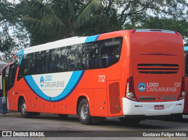 Rodoviária Caruaruense 732 na cidade de Recife, Pernambuco, Brasil, por Gustavo Felipe Melo. ID da foto: 7669596.