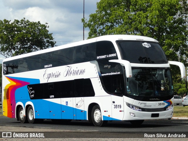 Expresso Floriano 3519 na cidade de Teresina, Piauí, Brasil, por Ruan Silva Andrade. Número da foto: #7668750.