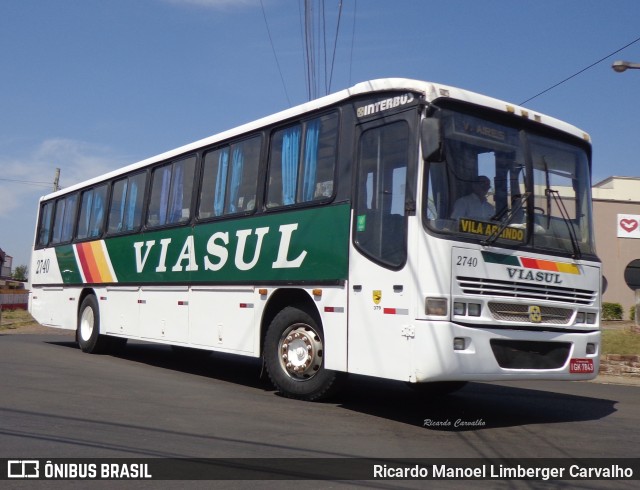 Viasul - Auto Viação Venâncio Aires 2740 na cidade de Venâncio Aires, Rio Grande do Sul, Brasil, por Ricardo Manoel Limberger Carvalho. ID da foto: 7669145.