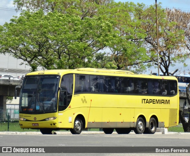 Viação Itapemirim 5023 na cidade de Vitória, Espírito Santo, Brasil, por Braian Ferreira. ID da foto: 7668274.