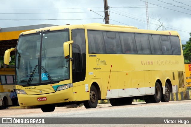 Viação Itapemirim 9515 na cidade de Castanhal, Pará, Brasil, por Victor Hugo. ID da foto: 7670754.