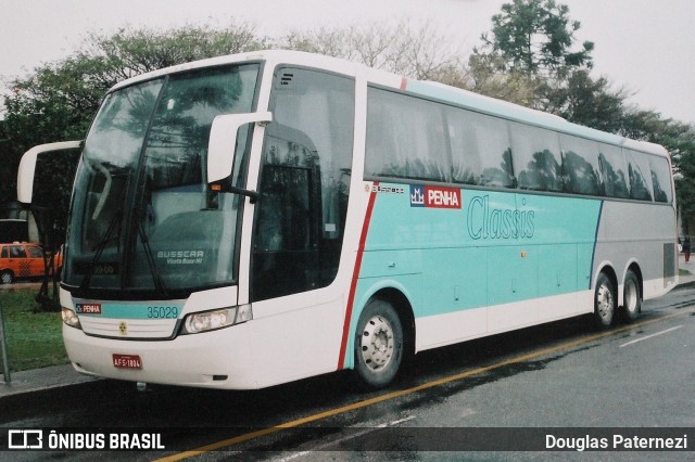 Empresa de Ônibus Nossa Senhora da Penha 35029 na cidade de Curitiba, Paraná, Brasil, por Douglas Paternezi. ID da foto: 7668597.