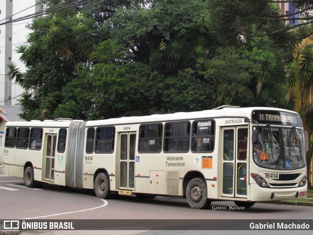Viação Tamandaré 16414 na cidade de Curitiba, Paraná, Brasil, por Gabriel Machado. Número da foto: #7668118.