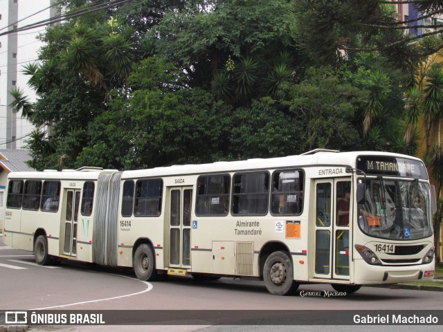 Viação Tamandaré 16414 na cidade de Curitiba, Paraná, Brasil, por Gabriel Machado. ID da foto: 7668118.