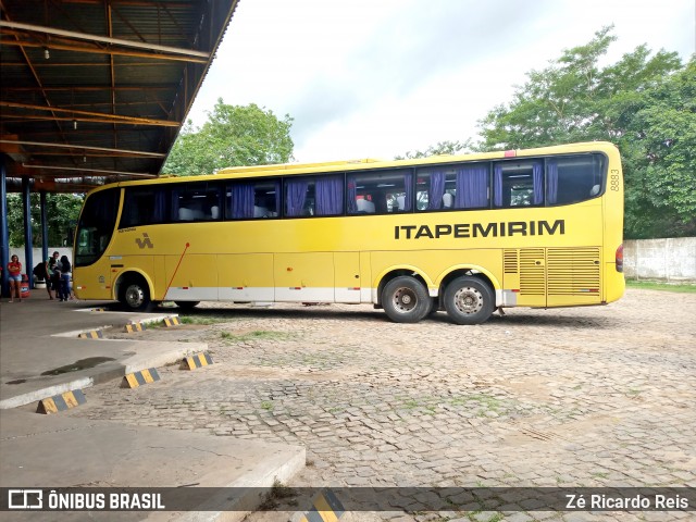 Viação Itapemirim 8883 na cidade de Piripiri, Piauí, Brasil, por Zé Ricardo Reis. ID da foto: 7667202.