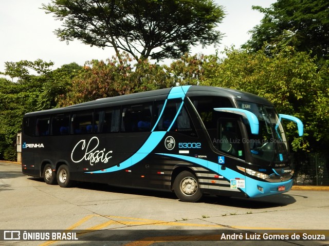 Empresa de Ônibus Nossa Senhora da Penha 53002 na cidade de São Paulo, São Paulo, Brasil, por André Luiz Gomes de Souza. ID da foto: 7712497.