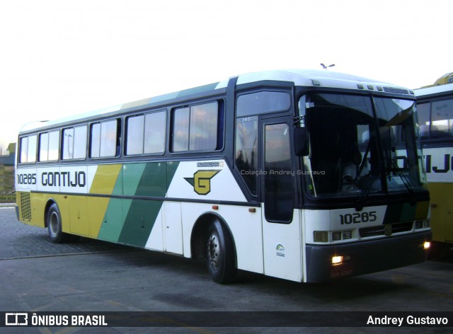 Empresa Gontijo de Transportes 10285 na cidade de Perdões, Minas Gerais, Brasil, por Andrey Gustavo. ID da foto: 7712339.