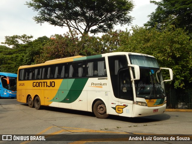 Empresa Gontijo de Transportes 21025 na cidade de São Paulo, São Paulo, Brasil, por André Luiz Gomes de Souza. ID da foto: 7711393.