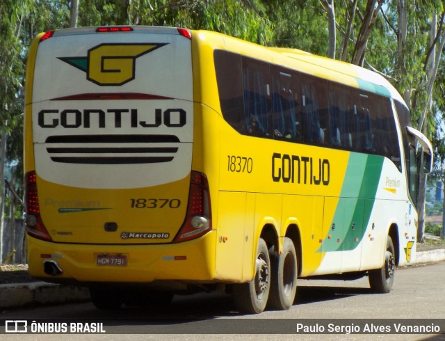 Empresa Gontijo de Transportes 18370 na cidade de Cuiabá, Mato Grosso, Brasil, por Paulo Sergio Alves Venancio. ID da foto: 7710363.