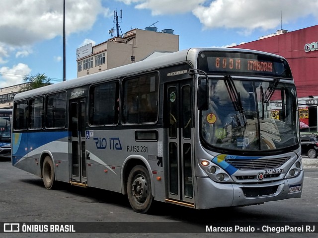 Rio Ita RJ 152.231 na cidade de Itaboraí, Rio de Janeiro, Brasil, por Marcus Paulo - ChegaParei RJ. Número da foto: #7710130.
