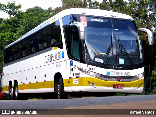 Empresa Cruz 20504 na cidade de São Paulo, São Paulo, Brasil, por Rafael Santos. ID da foto: 7711250.