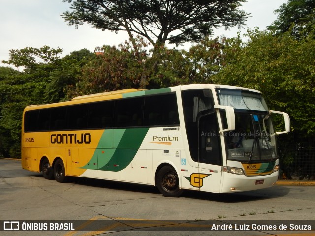 Empresa Gontijo de Transportes 16015 na cidade de São Paulo, São Paulo, Brasil, por André Luiz Gomes de Souza. ID da foto: 7711384.